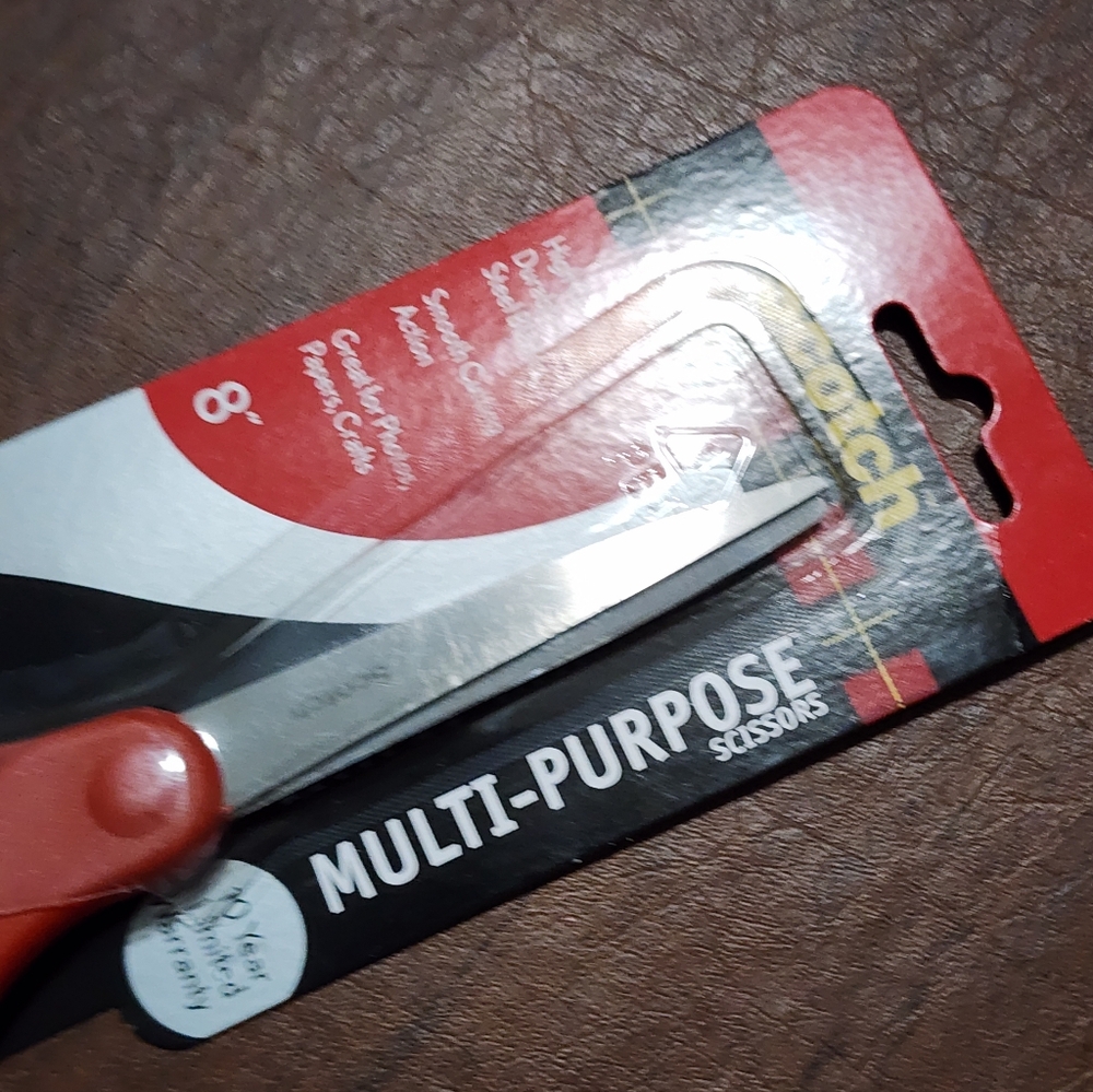 Scotch Multi-Purpose Scissors - Red and Gray - Picture 4 of 7